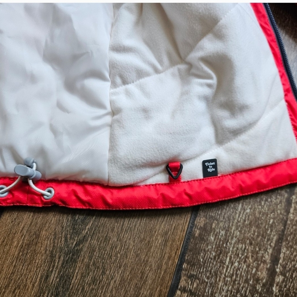 Columbia Red Hooded Jacket - Picture 12 of 14
